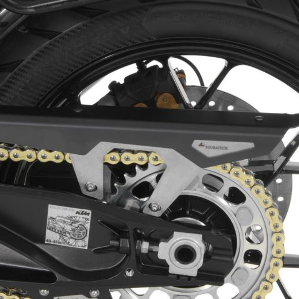 TOURATECH Carter De Chaîne Anodise Noir, Pour Ktm 1050 Adventure/ 1090 Adventure/ 1290 Super Adventure/1190 Adventure/ 1190 Adventure R