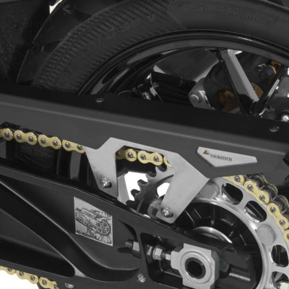 TOURATECH Carter De Chaîne Anodise Noir, Pour Ktm 1050 Adventure/ 1090 Adventure/ 1290 Super Adventure/1190 Adventure/ 1190 Adventure R