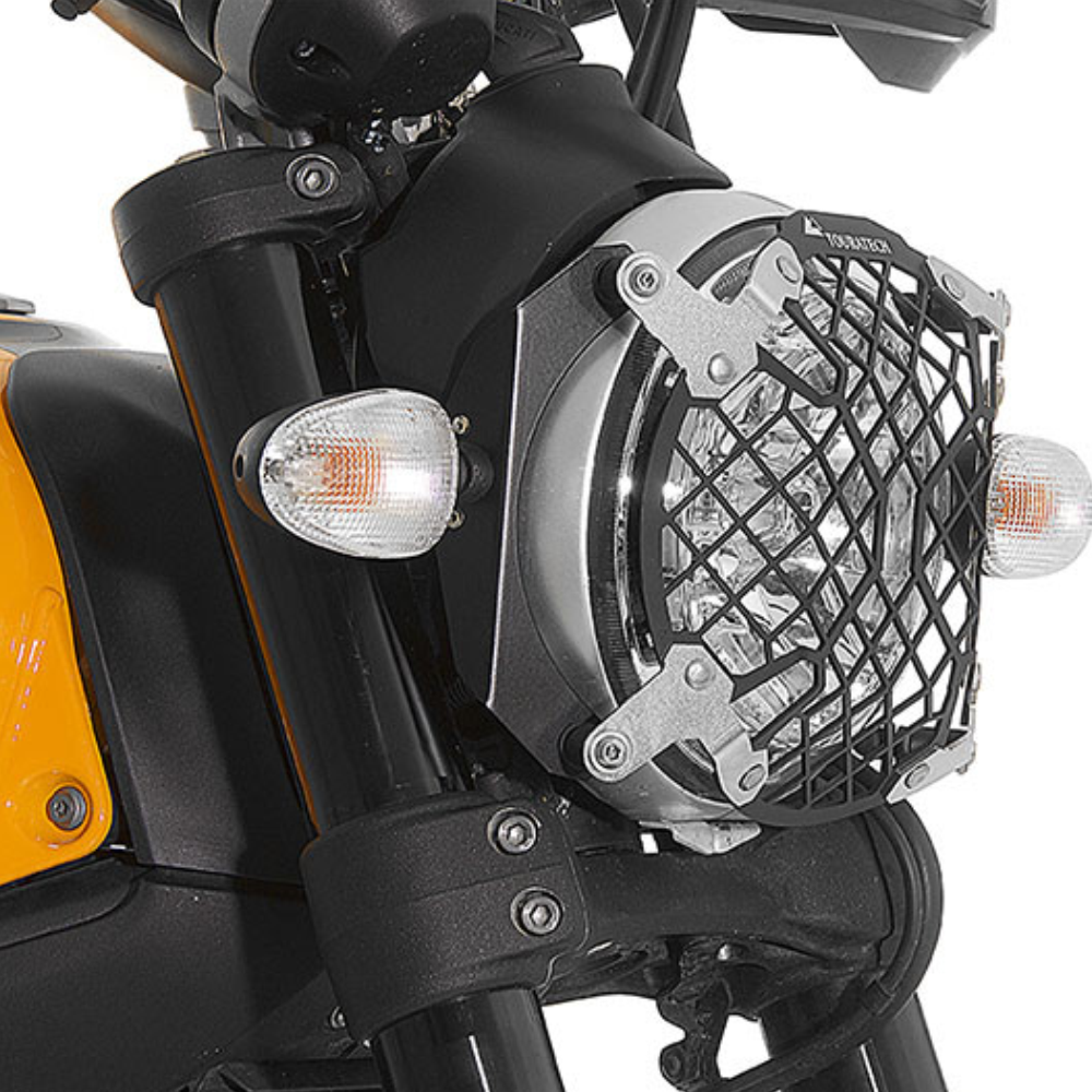 TOURATECH Protection De Phares En Aluminium a Fermeture Rapide Pour Ducati Scrambler