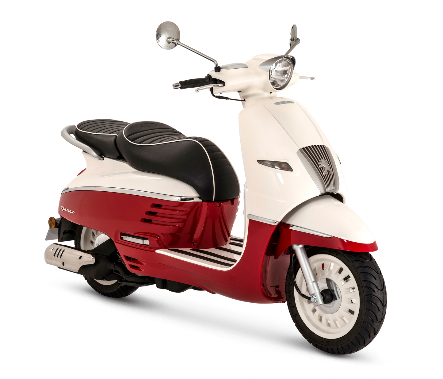 PEUGEOT DJANGO 125 cc - DRAGON RED (COOCASE "offert" + PARE BRISE "offert")