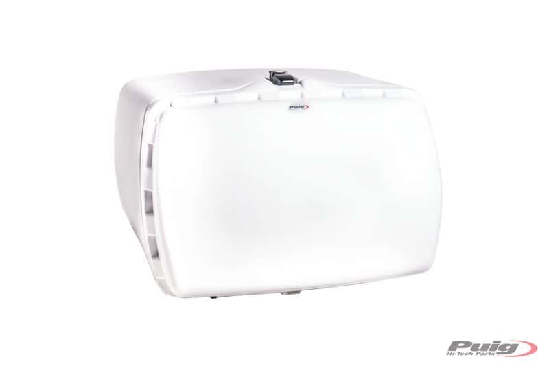 PUIG Coffre Maxibox C/Blanc Ouv,A/Serrure