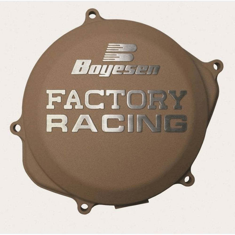BIHR Couvercle De Carter Embrayage Boyesen Factory Racing Alu Couleur Magnesium Yamaha Yz250F