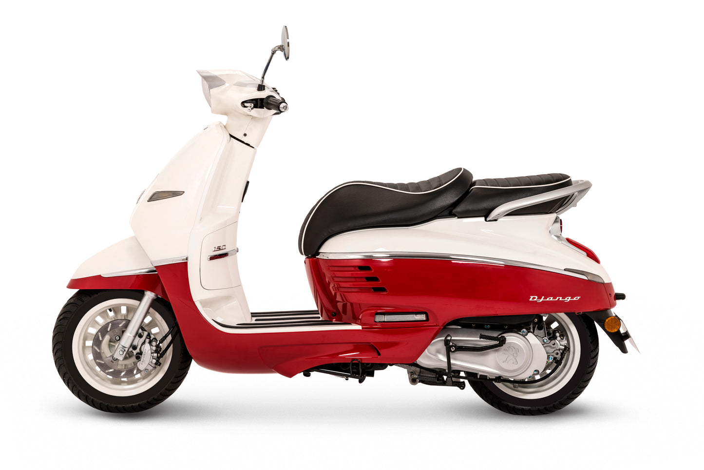 PEUGEOT DJANGO 125 cc - DRAGON RED (COOCASE "offert" + PARE BRISE "offert")