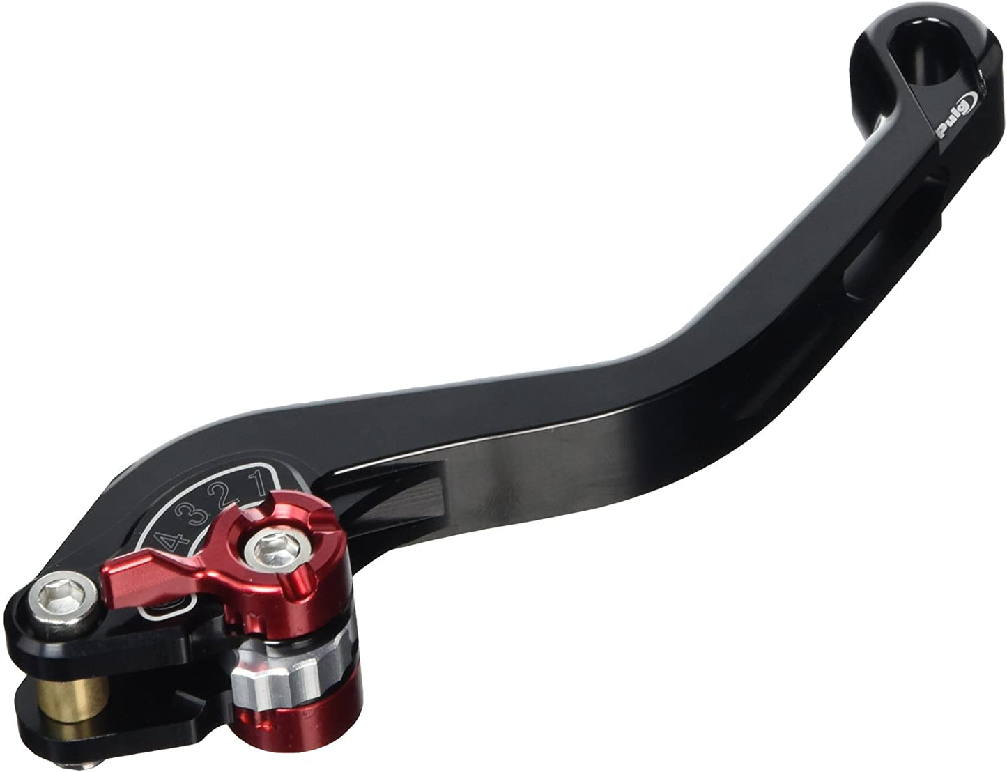 PUIG Court Levier De Frein 16' C/Noir Selecteur C/Rouge