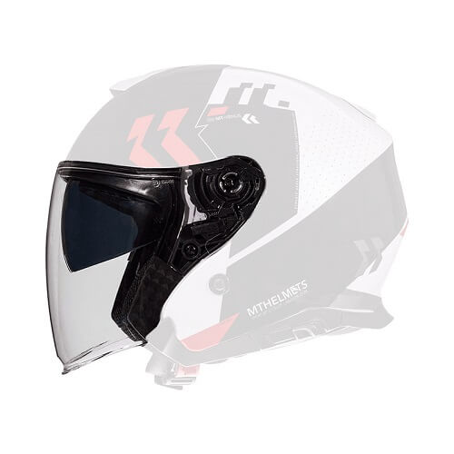 MT Visiere Claire Max Vision Mt-V-19 thunder 3sv Jet
