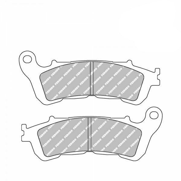 RMS Plaquettes De Frein Moto Fdb2196St Sinter Grip Road