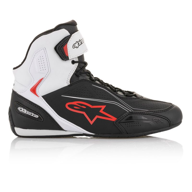 ALPINESTARS Chaussures Faster-3 Noir-Blanc-Rouge