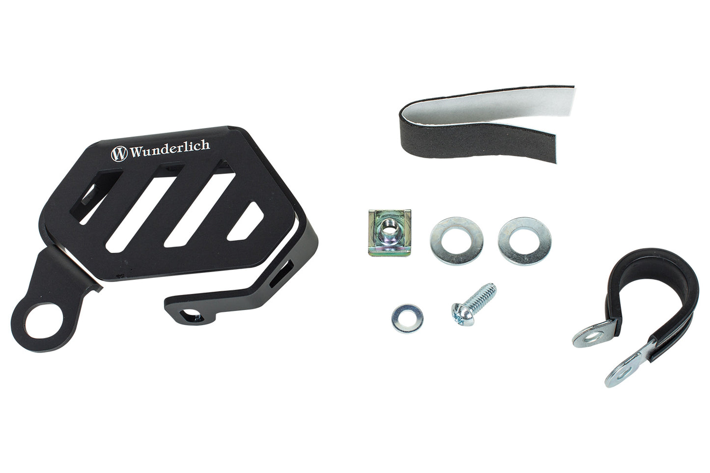 WUNDERLICH Protection De Reservoir De Liquide D'Embrayage. - Noir Pour Bmw R1200R/Gs/Advlc