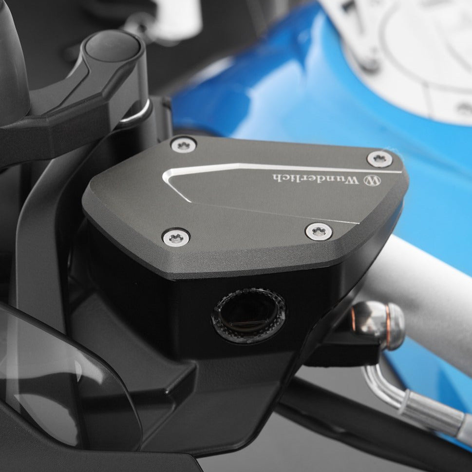 WUNDERLICH Set De Couvercles Pour Reservoir De Frein Et De Liquide D'Embrayage Titane Pour Bmw R1200R/Rs/Rt/Gs/Advlc