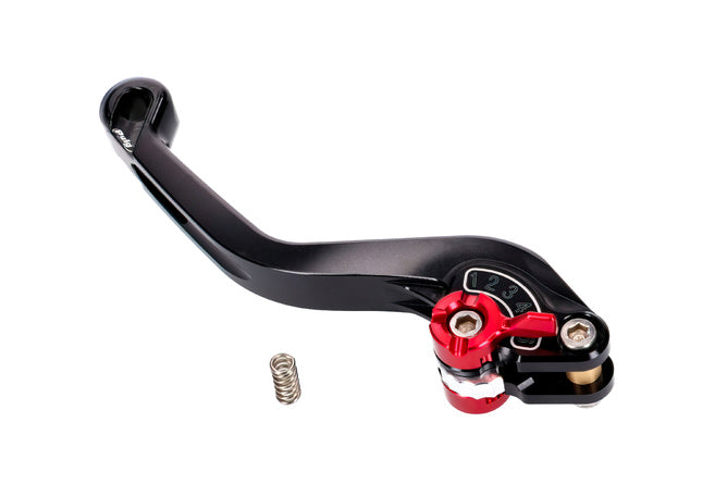 PUIG Court Levier Embrayage 16' C/Noir Selecteur C/Rouge