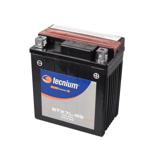 BIHR Batterie Tecnium Btx7L-Bs Sans Entretien Livree Avec Pack Acide