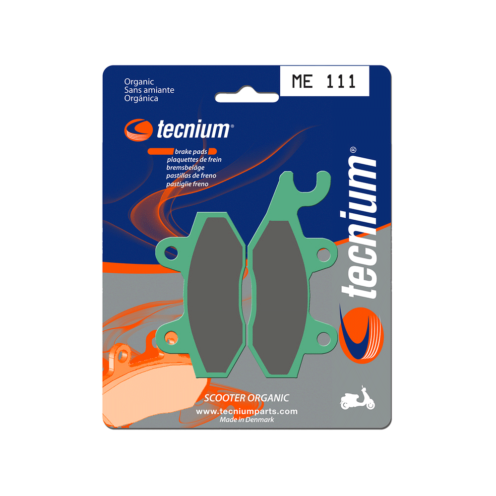 BIHR Plaquettes De Frein Moto Tecnium Me111 Organique