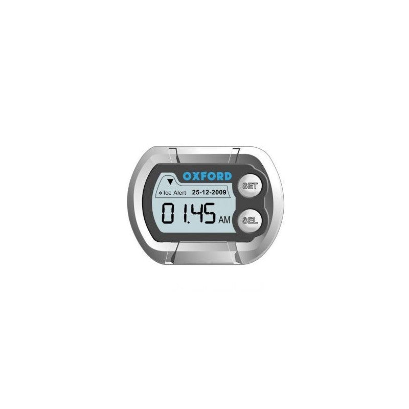 BIHR Mini Montre Moto Alerte Gel Temp . Ambiante