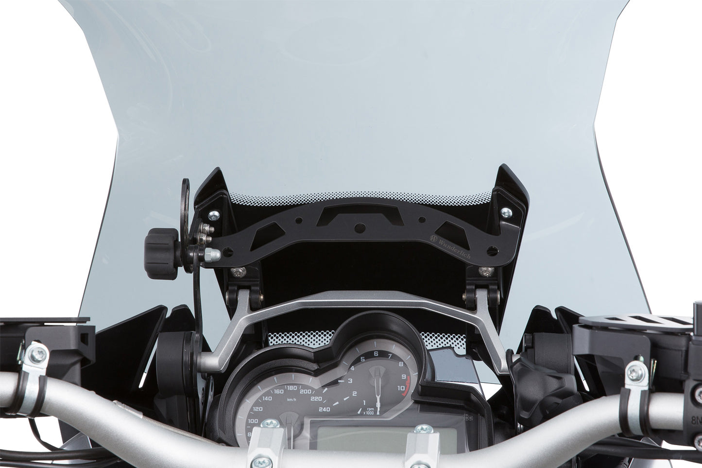 WUNDERLICH Renforcement Suppl…Mentaire Pour Bulle Bmw R1200Gs/Adv Lc - Noir