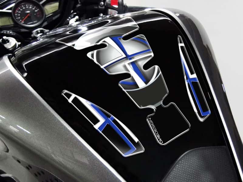 PUIG Protection De Reservoir Wings BMW- Noir/Bleu