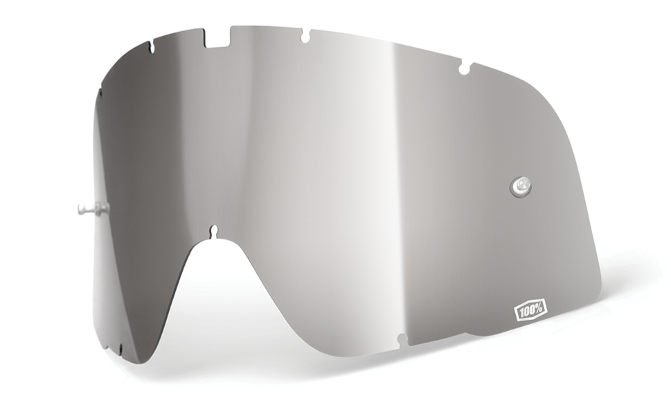 100% Brastow Replacement Lens - Silver Mirror