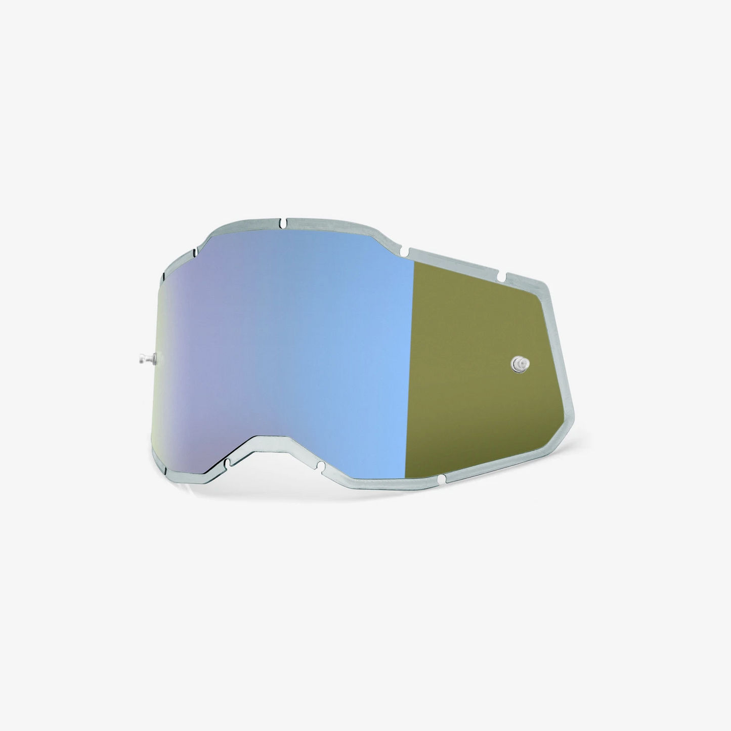 100% Lentille De Rempalcement Racecraft/Accuri/Strata Injected Iridium Bleu