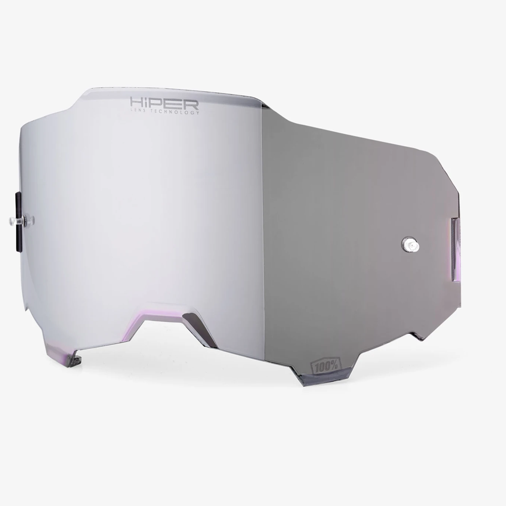 100% Armega Remplacement Ecran Hiper argente Iridium