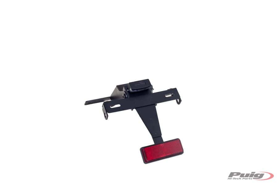 PUIG Support De Plaque + eClairage Bmw S 1000 R 14-17 Puig Noir