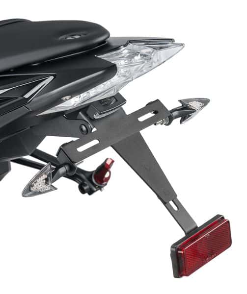 PUIG Support De Plaque + eClairage Bmw S 1000 R 14-17 Puig Noir