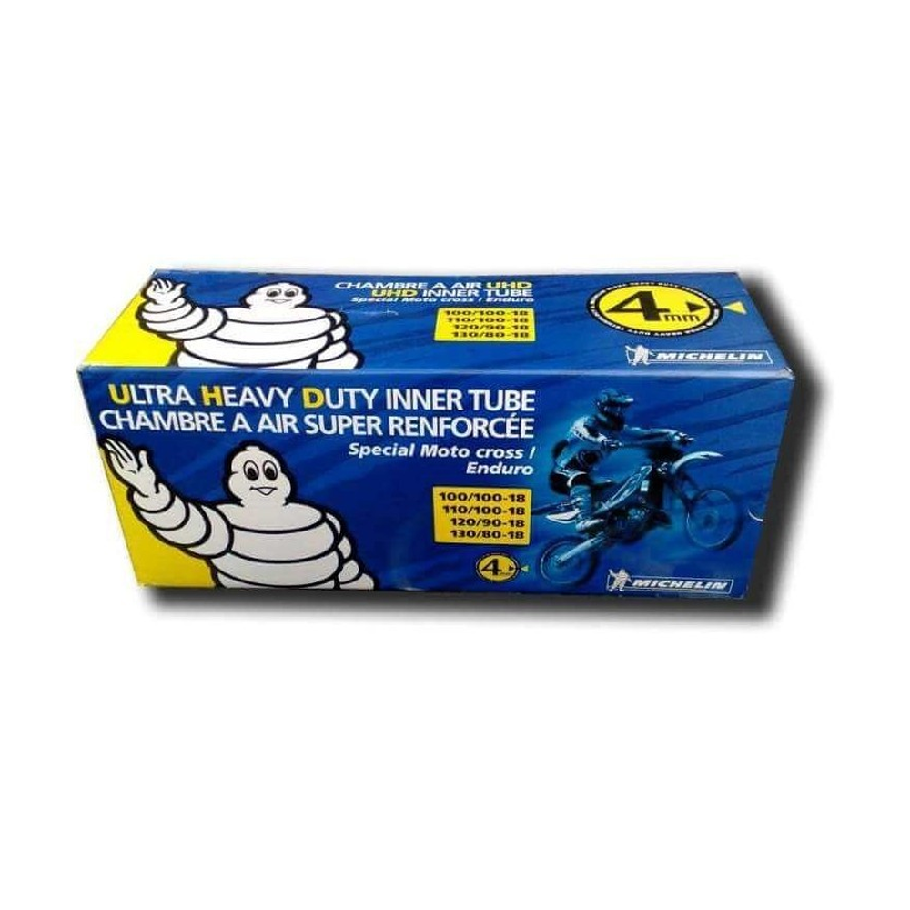 BIHR Chambre a Air Michelin Offroad (18 Uhd Medium Valve Tr4) 120/90-18 epaisseur 4Mm
