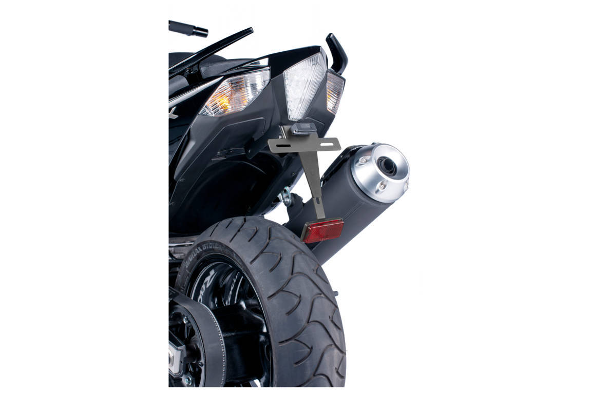 PUIG Support De Plaque Yamaha Tmax 12-13 C/Noir