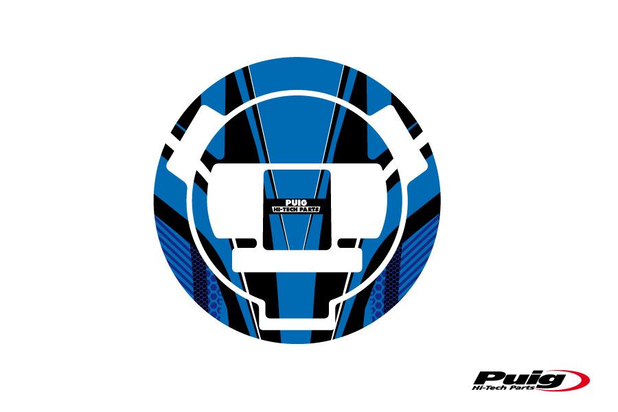 PUIG Prot. Bouchon Reser. Radical Bmw 07-13 C/Bleu