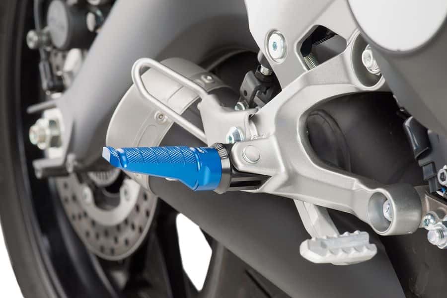 PUIG Cale-Pieds Hi-Tech Conducteur Droite/Gauche C/Bleu