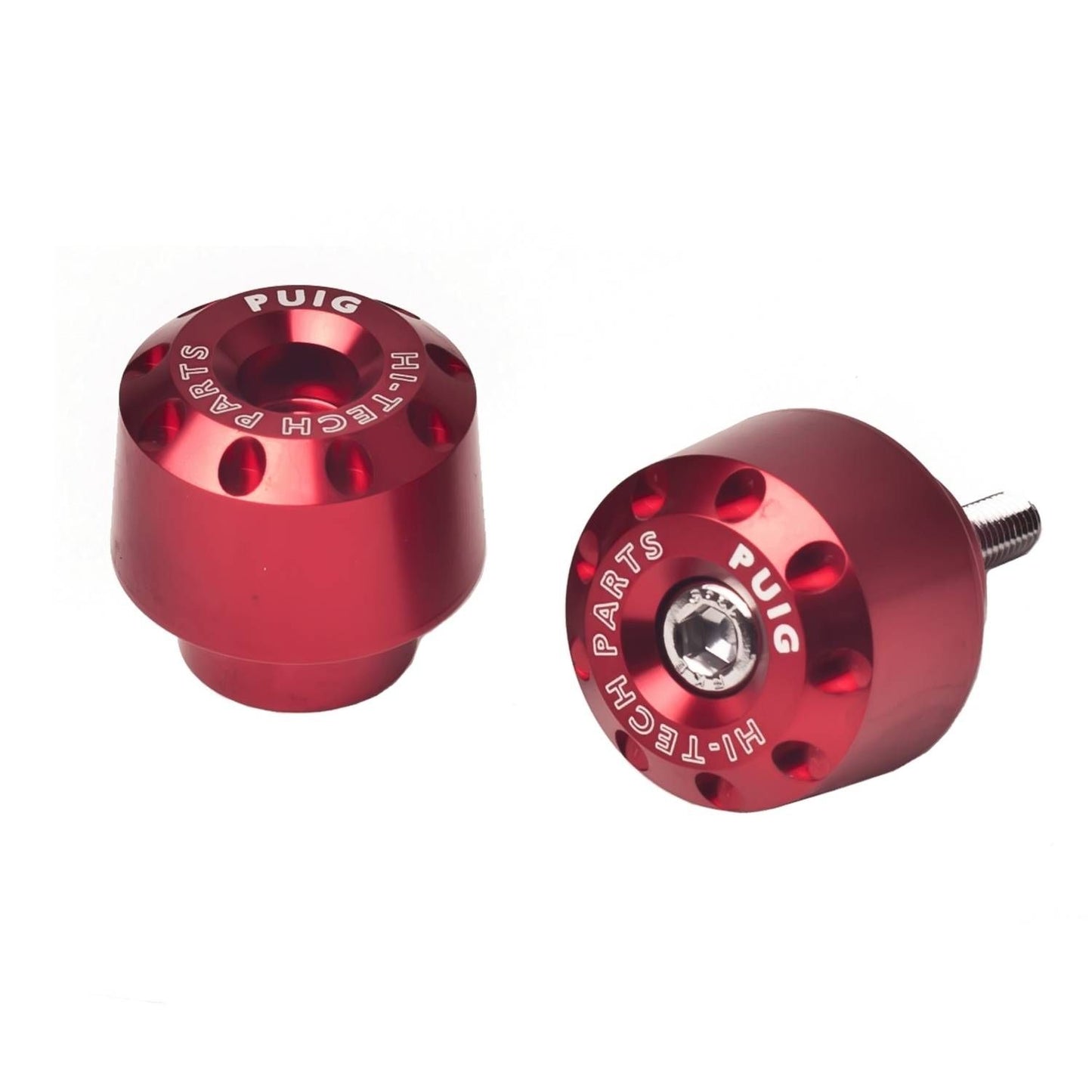 PUIG Embouts De Guidon Court Yamaha C/Rouge