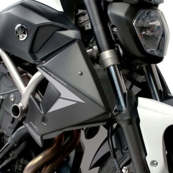 PUIG Caches Radiateur Pour Yamaha Mt-07 14' C/Carbone