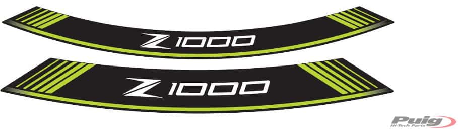 PUIG Adhesifs En Arc X8 Z1000 C/Vert
