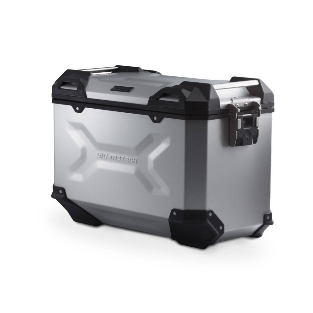 Sw Motech Trax ADV L. Valise Laterale. 45 L. Droite. Gris Anodise