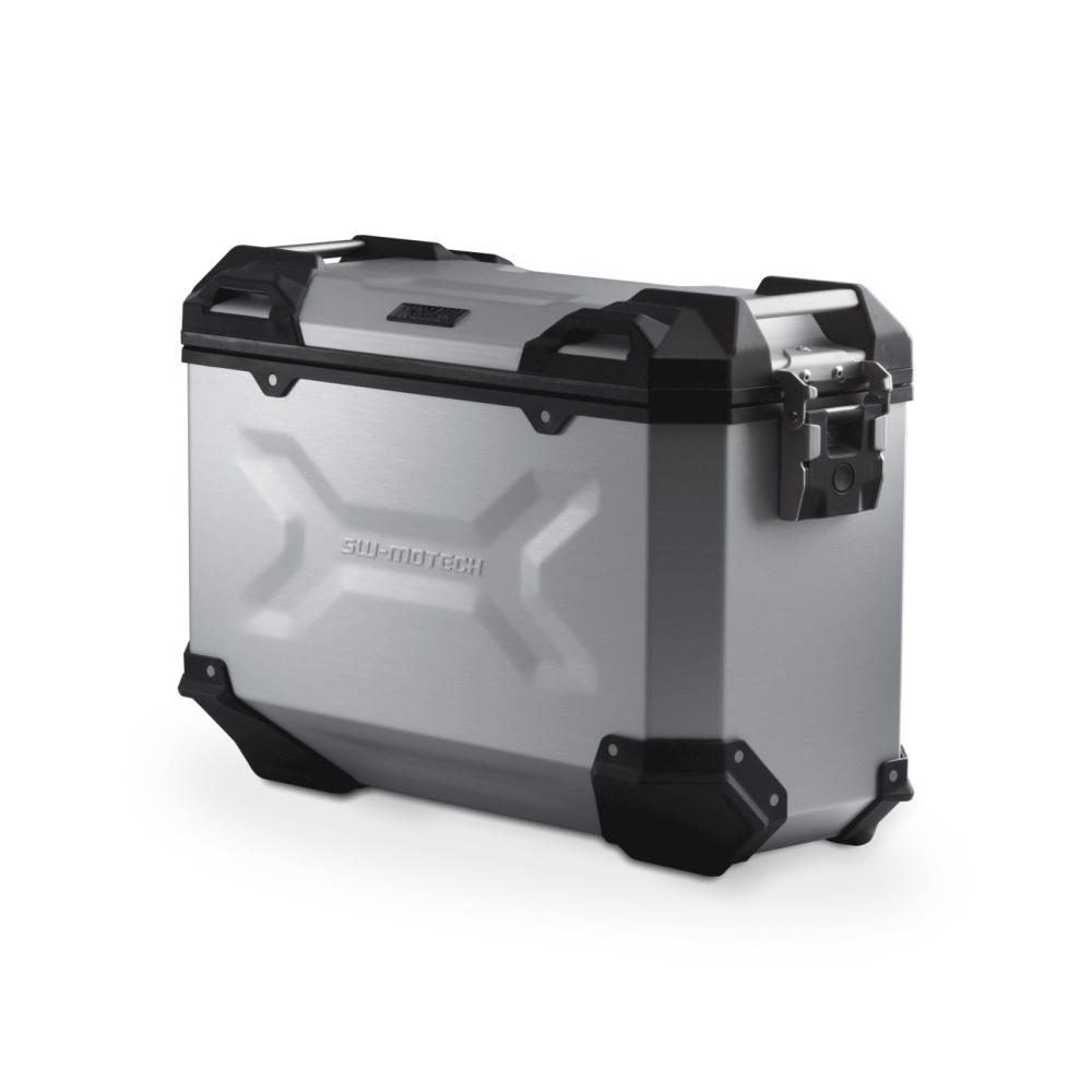 Sw Motech Trax ADV M. Valise Laterale. 37 L. Droite. Gris Anodise.