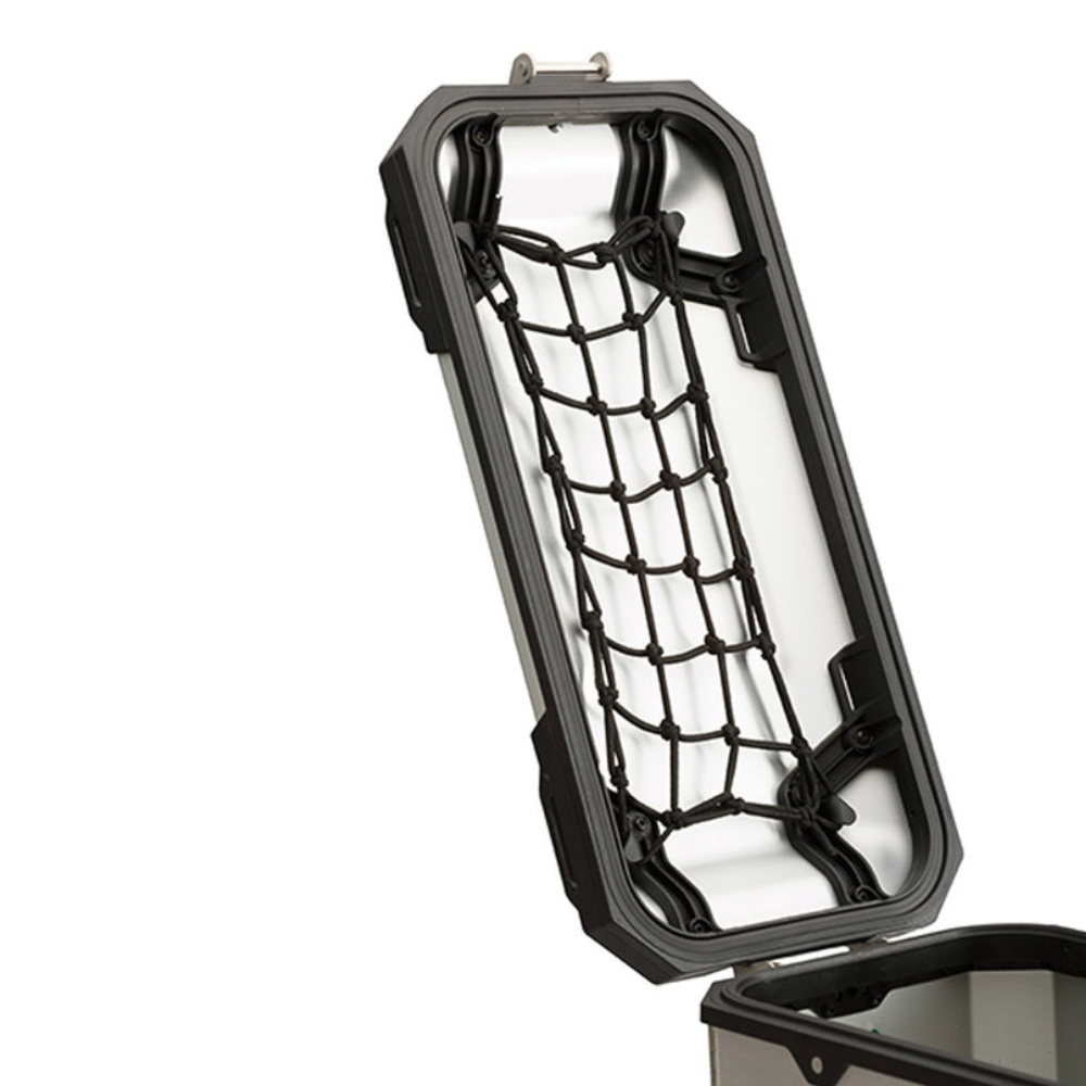 Sw Motech Trax ADV M Filet De Couvercle De Valise Laterale. Noir. Pour Valise Laterales Trax ADV M 37 Litres.