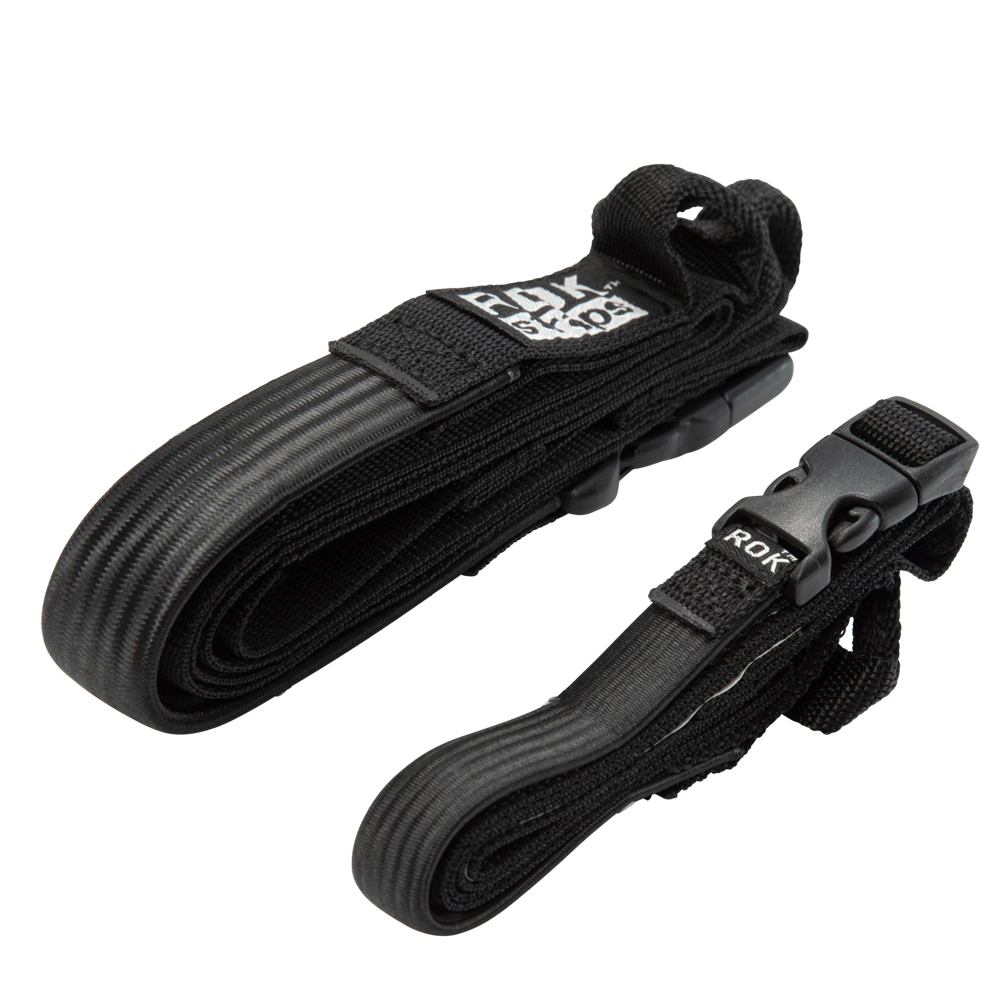 Sw Motech Sangles Rok. 2 Sangles Ajustables Noir. 310-1060 Mm.