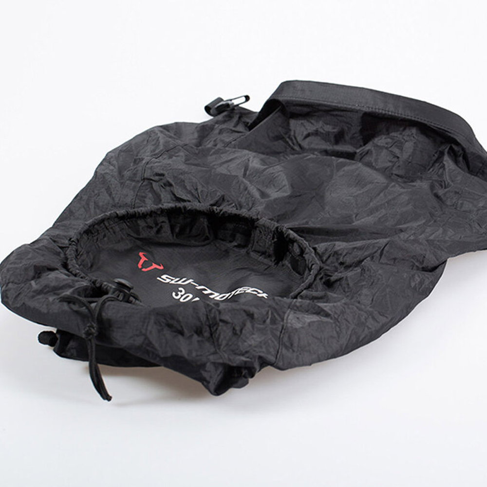 Sw Motech Sac A Dos Pliable Flexpack. 30 L. Noir. Resiste A L'Eau. Pliable.
