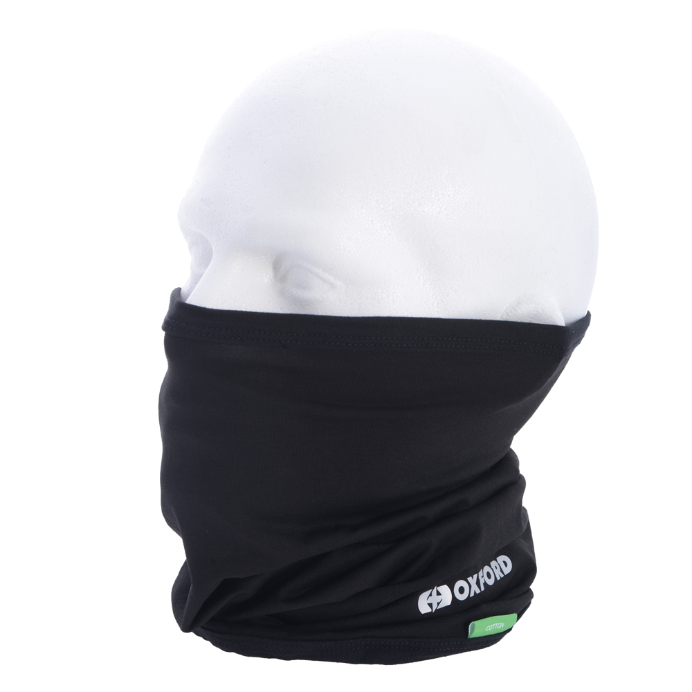 Neck Tube Cotton Black