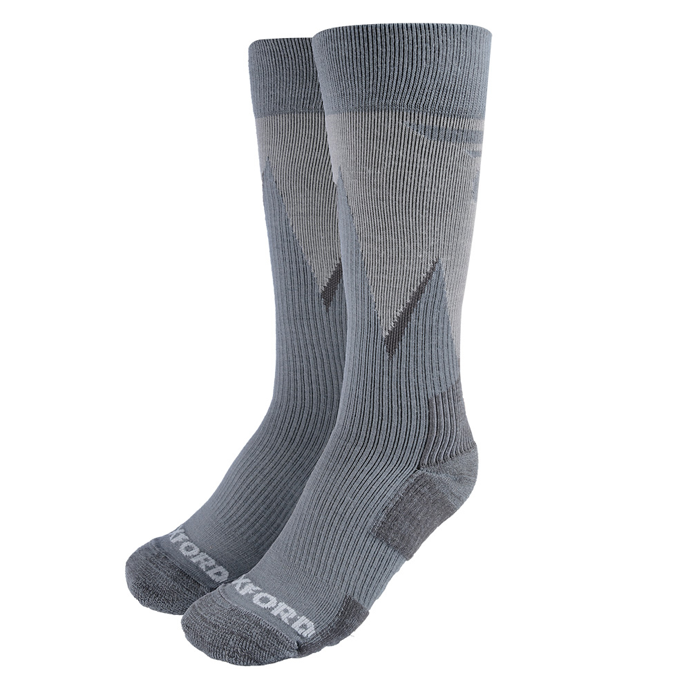 OXFORD Chaussettes Merino Gris