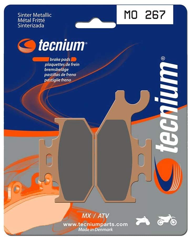 BIHR Plaquettes De Frein Moto Tecnium Metal Fritte Quad