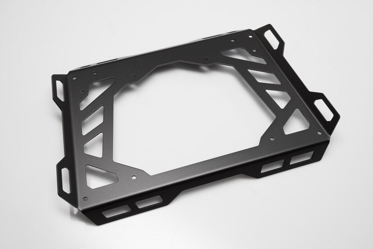 Sw Motech Plateau Dextension Pour ADVenture-Rack. 45X30 Cm. Quick-Lock. Aluminium. Noir
