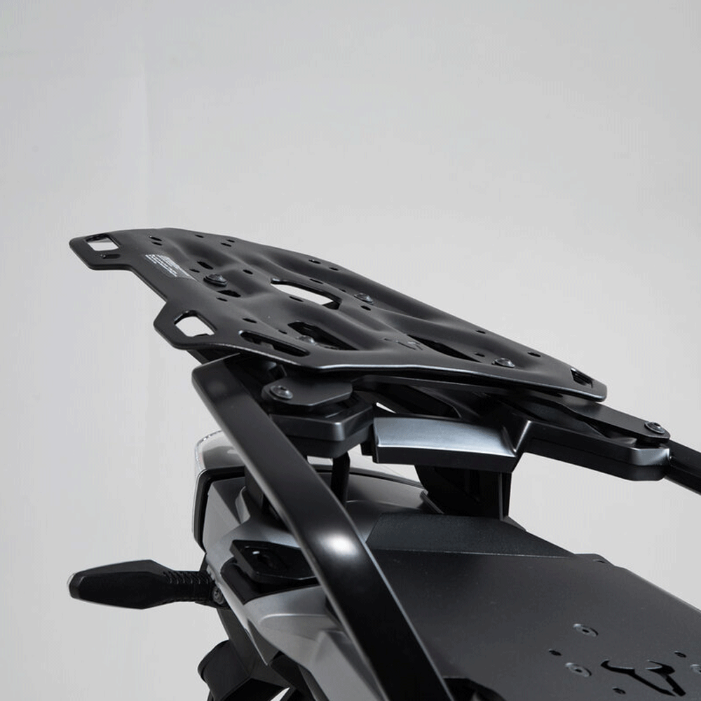 SW MOTECH Porte-bagages ADVENTURE-RACK. Noir. BMW R1200GS (12-), R1250GS (18-).