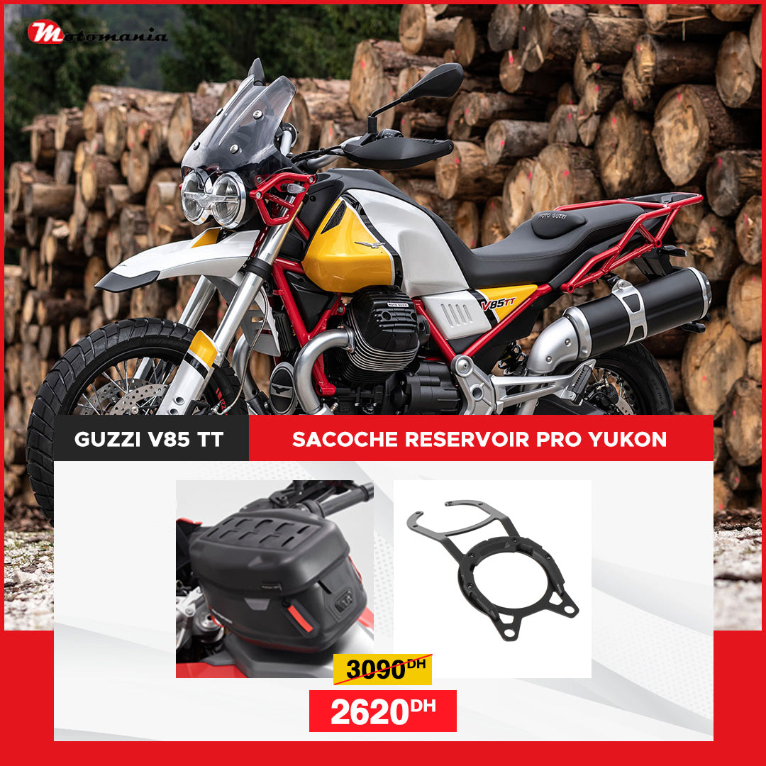 PACK Sacoche de Reservoir pro YUKON GUZZI V85 TT