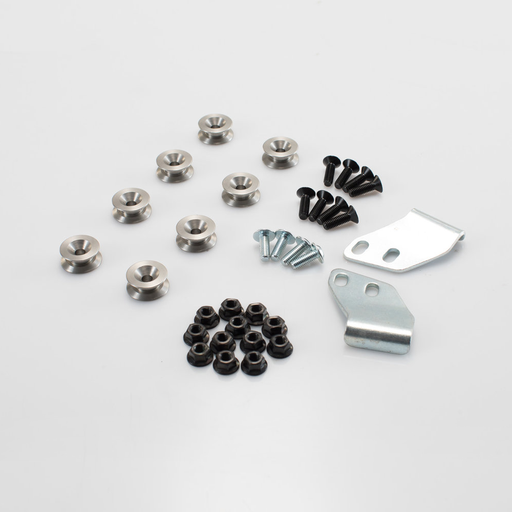 Kit Adaptation Sur Support De Valises PRO Pour Valises Laterales Trax. Pour 2 Valises.