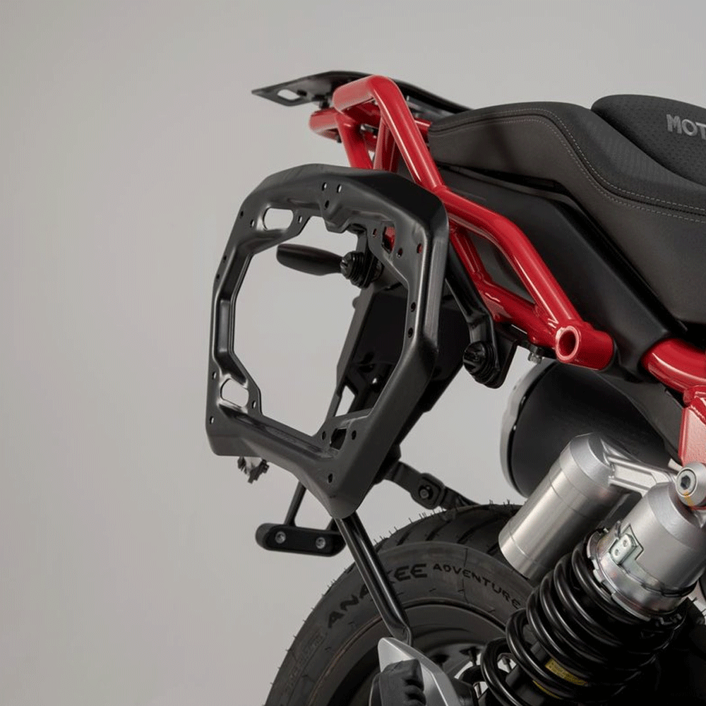 Sw Motech Supports Lateraux PRO Noir. Moto Guzzi V85 Tt (19-).