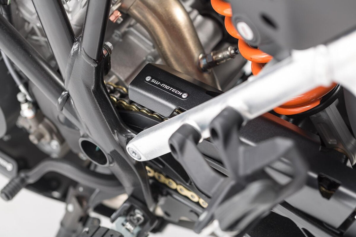 Sw Motech Extension Pour PROtection De Chaine. Noir. Ktm 1050/1090/1190 ADV,1290 Sadv.