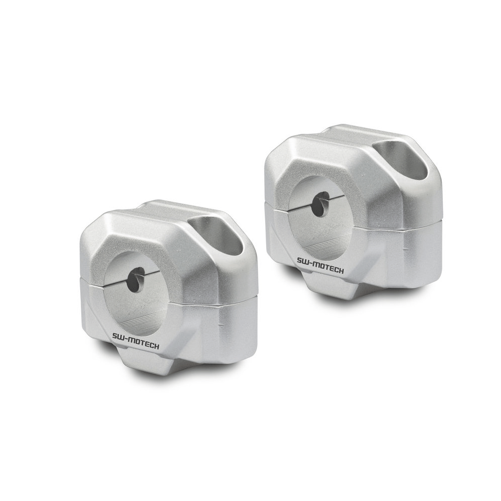 Sw Motech Rehausseur De Guidon 28 Mm. H=20 Mm. Gris.