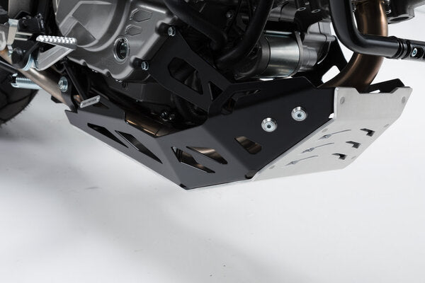 Sabot Moteur. Noir/Gris. Suzuki Dl650 (11-) / Xt (15-).