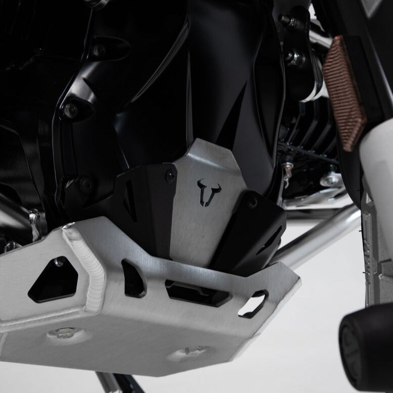 Sw Motech Extension Avant De PROtection De Moteur. Noir/Gris. Bmw R 1200-Modeles.
