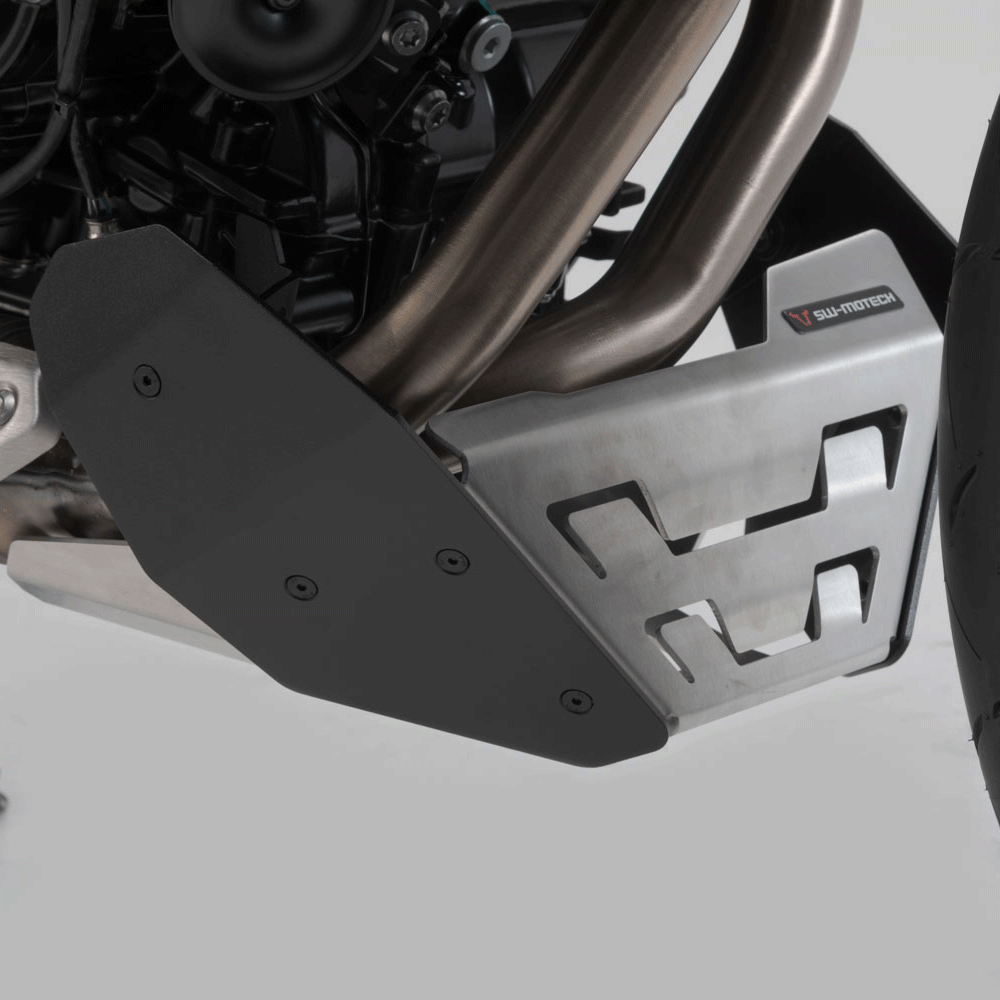 Sw Motech Sabot Moteur Urbain. Noir/Argent. Bmw F 900 R / Xr (19-).