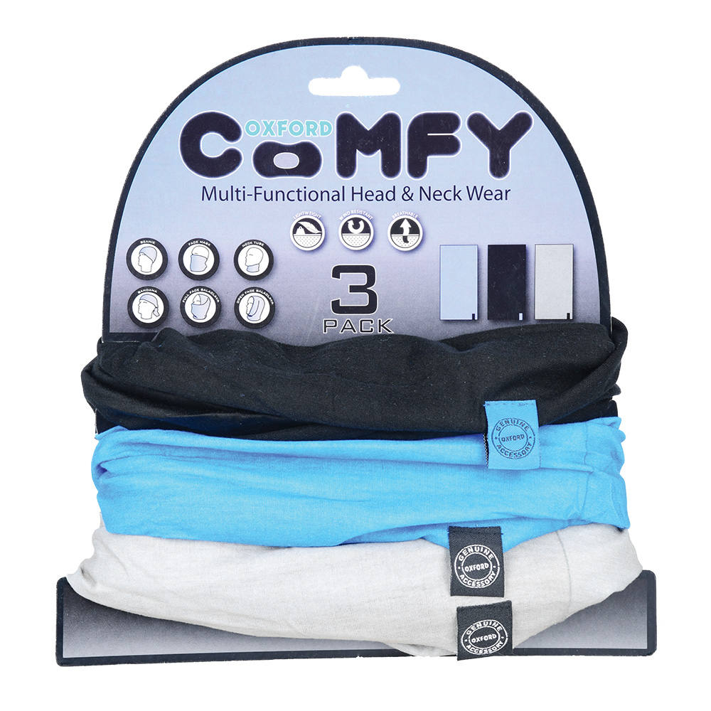 OXFORD 3 Tour De Cou COMFY -Bleu / Noir / Gris